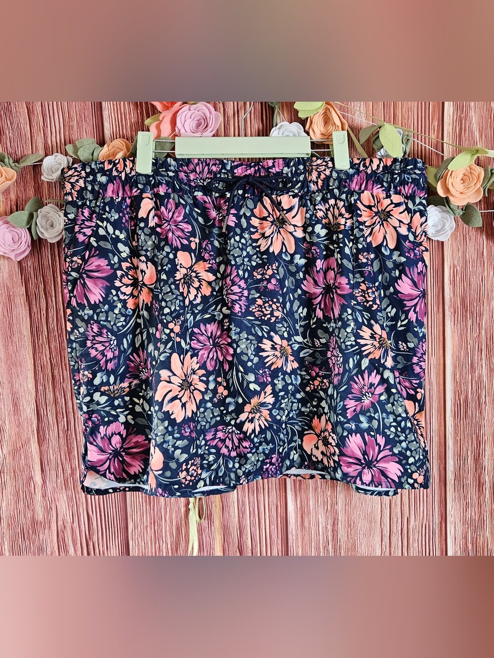 NWT St. John's Bay Floral Skort Size XXL